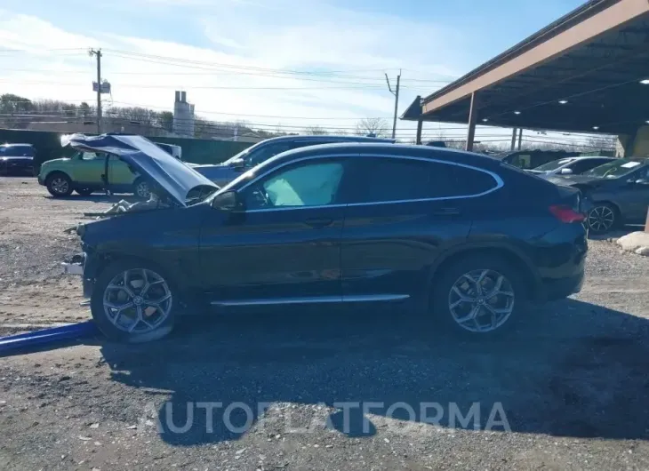 BMW X4 2022 vin 5UX33DT03N9K95104 from auto auction Iaai