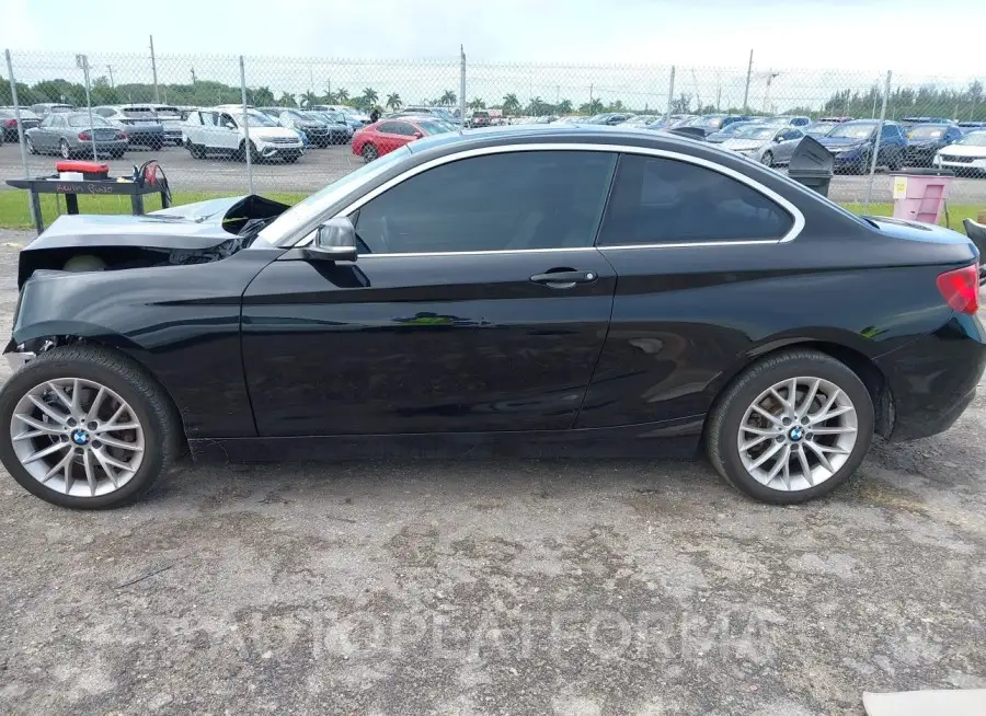 BMW 228I 2015 vin WBA1F5C52FV257211 from auto auction Iaai