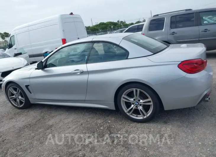 BMW 430I 2018 vin WBA4Z1C54JEC58630 from auto auction Iaai