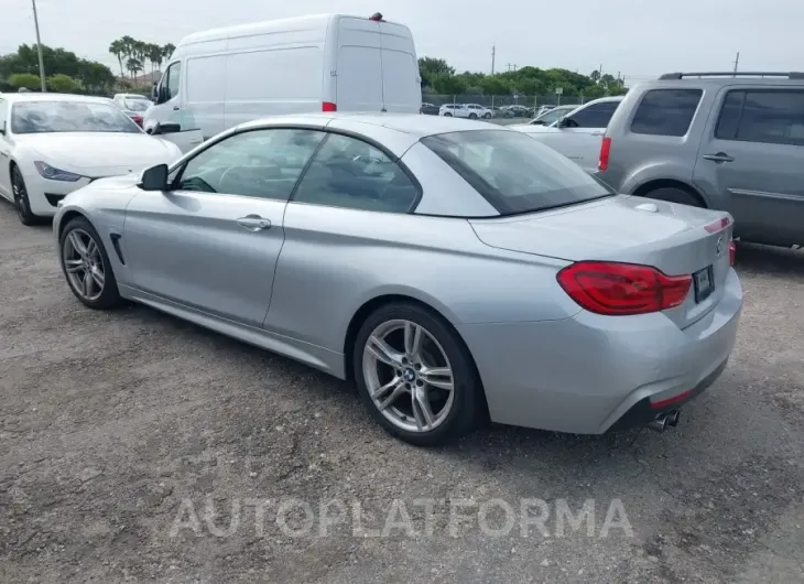 BMW 430I 2018 vin WBA4Z1C54JEC58630 from auto auction Iaai