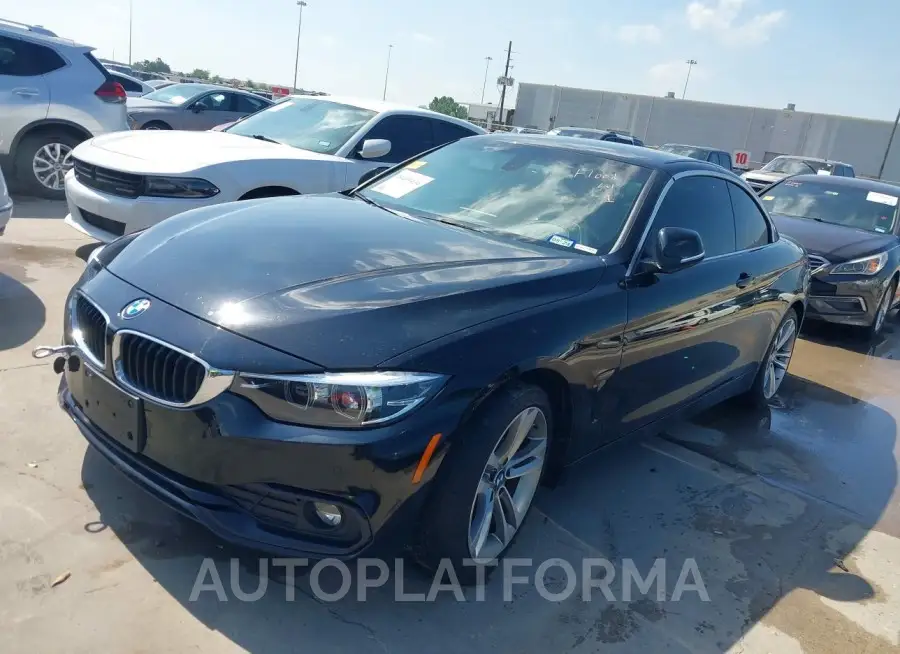 BMW 430I 2018 vin WBA4Z1C55JEC59818 from auto auction Iaai