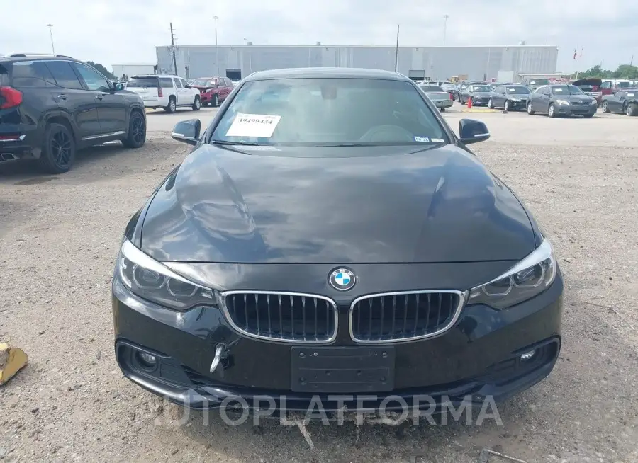 BMW 430I 2018 vin WBA4Z1C55JEC59818 from auto auction Iaai