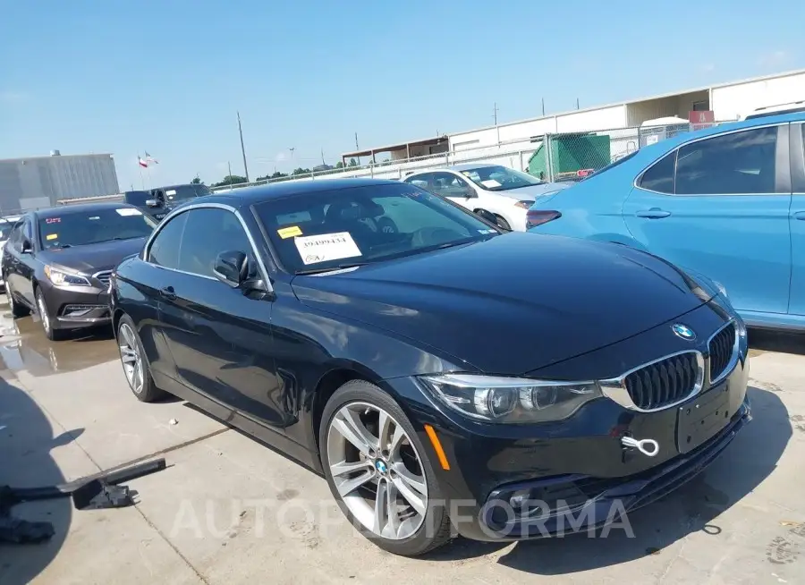 BMW 430I 2018 vin WBA4Z1C55JEC59818 from auto auction Iaai