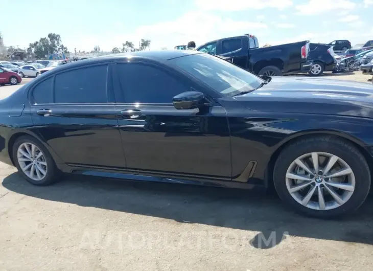 BMW 740I 2017 vin WBA7E2C51HG740501 from auto auction Iaai