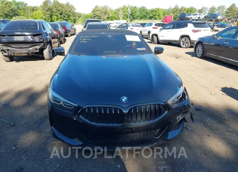 BMW M850I 2019 vin WBAFY4C54KBX39023 from auto auction Iaai