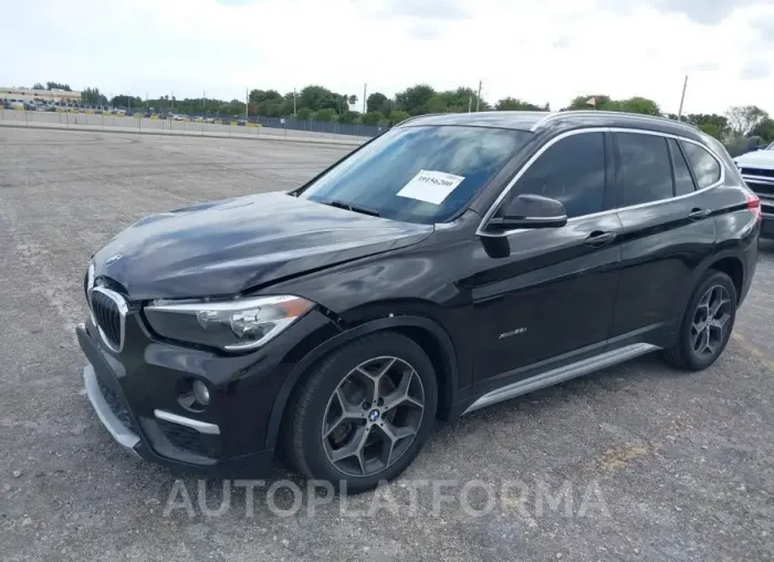 BMW X1 2016 vin WBXHT3C37GP883908 from auto auction Iaai