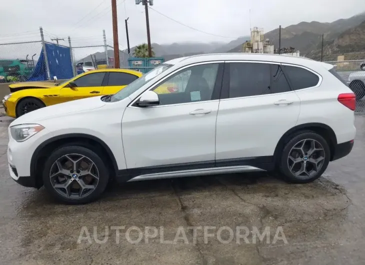 BMW X1 2018 vin WBXHT3C37J5L28038 from auto auction Iaai