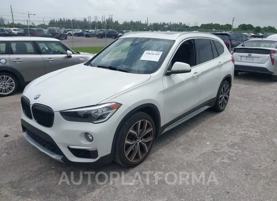 BMW X1 2019 vin WBXHU7C50K5L11718 from auto auction Iaai