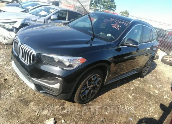 BMW X1 2021 vin WBXJG7C00M5T72938 from auto auction Iaai