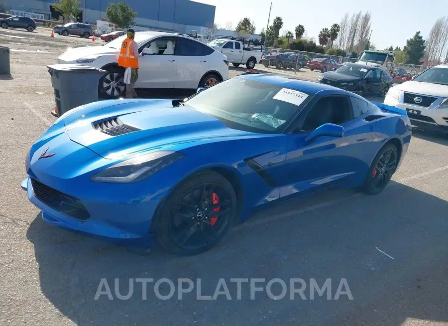 CHEVROLET CORVETTE 2015 vin 1G1YH2D78F5114671 from auto auction Iaai