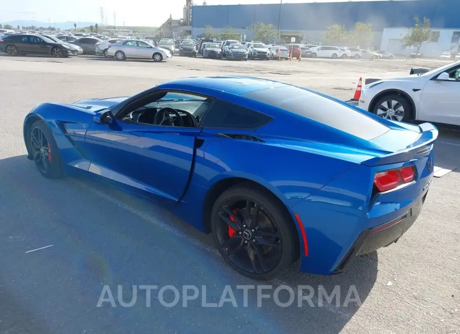 CHEVROLET CORVETTE 2015 vin 1G1YH2D78F5114671 from auto auction Iaai