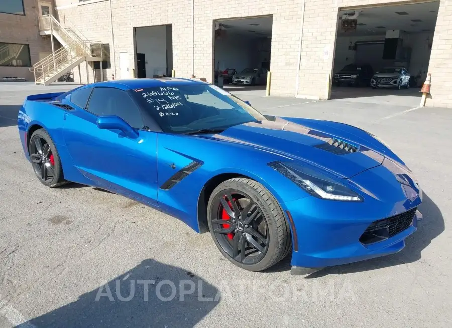 CHEVROLET CORVETTE 2015 vin 1G1YH2D78F5114671 from auto auction Iaai