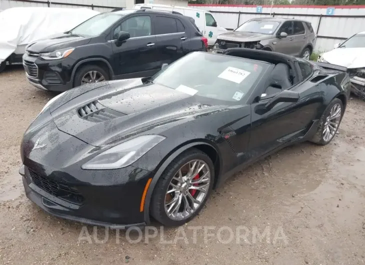 CHEVROLET CORVETTE 2015 vin 1G1YU2D66F5607624 from auto auction Iaai