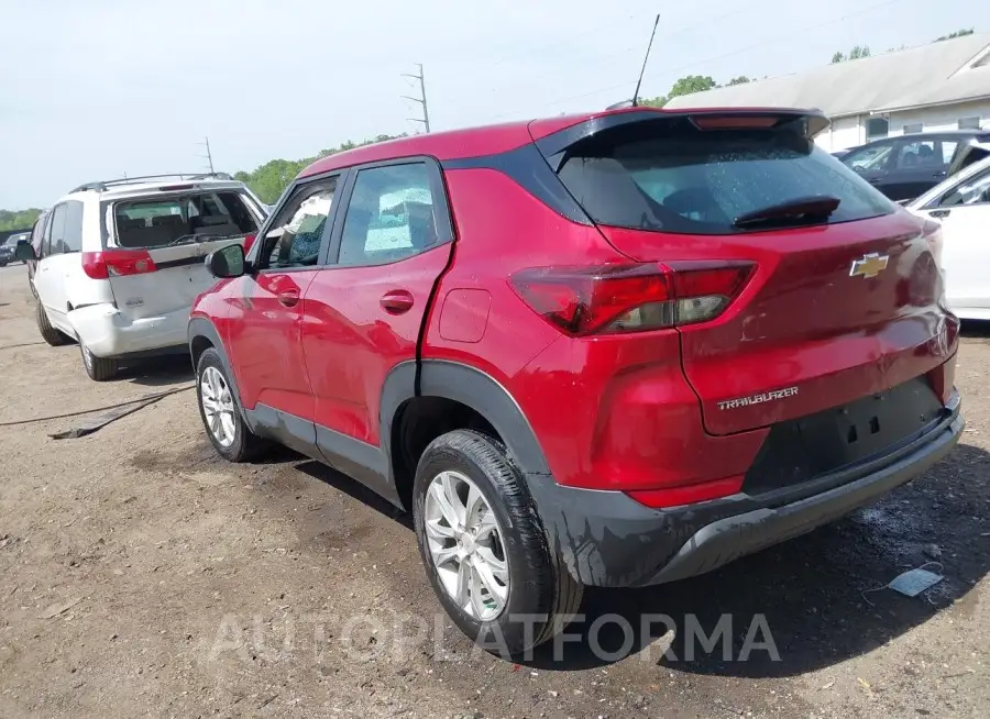 CHEVROLET TRAILBLAZER 2021 vin KL79MMS20MB016188 from auto auction Iaai