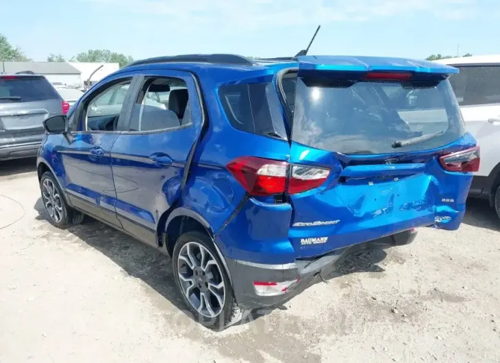 FORD ECOSPORT 2020 vin MAJ6S3JL3LC337799 from auto auction Iaai