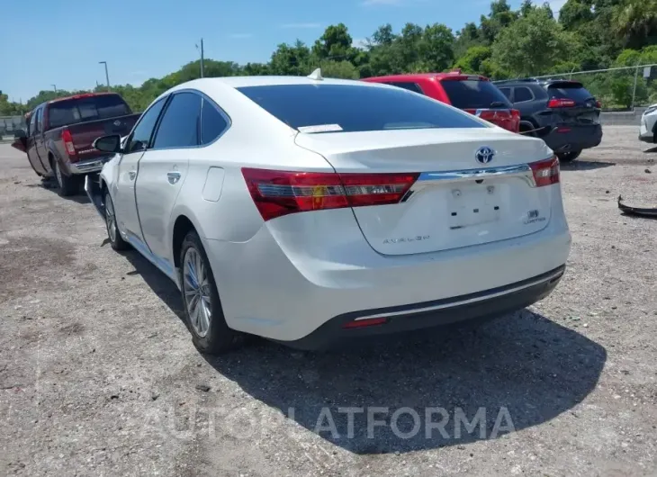 TOYOTA AVALON HYBRID 2017 vin 4T1BD1EB6HU058711 from auto auction Iaai