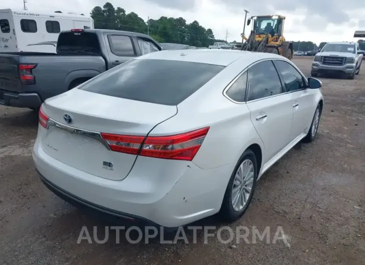 TOYOTA AVALON HYBRID 2015 vin 4T1BD1EBXFU044615 from auto auction Iaai