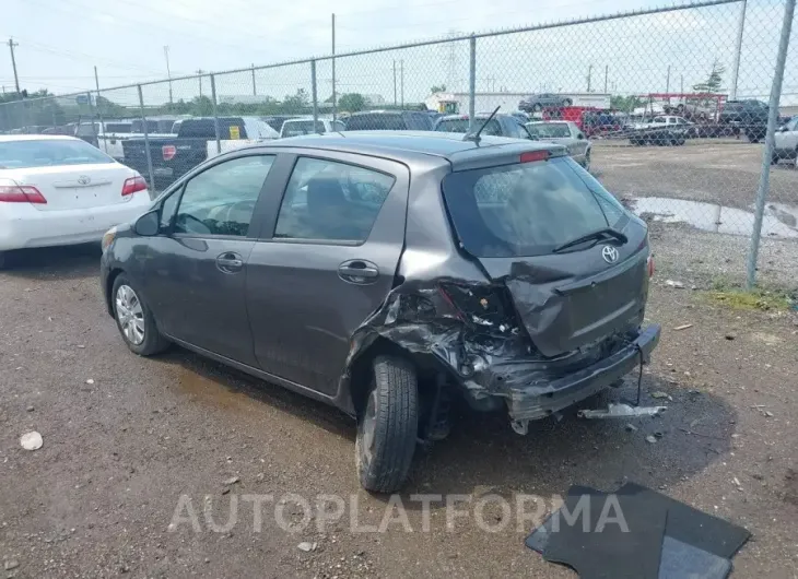 TOYOTA YARIS 2017 vin VNKKTUD30HA075774 from auto auction Iaai