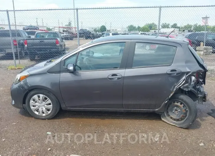 TOYOTA YARIS 2017 vin VNKKTUD30HA075774 from auto auction Iaai