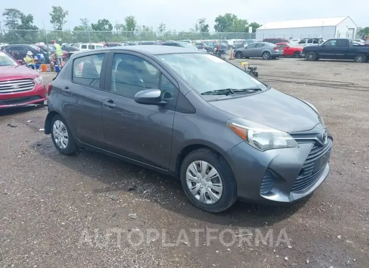 TOYOTA YARIS 2017 vin VNKKTUD30HA075774 from auto auction Iaai