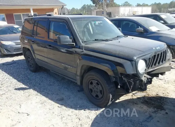 JEEP PATRIOT 2016 vin 1C4NJPBB6GD622762 from auto auction Iaai