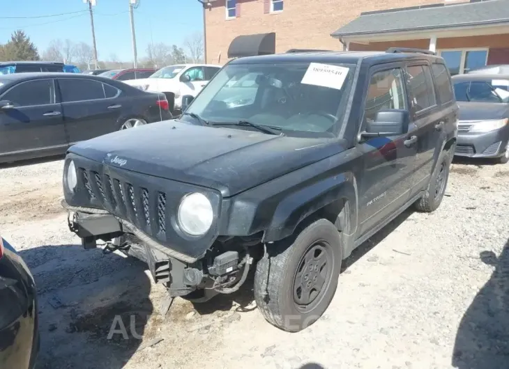 JEEP PATRIOT 2016 vin 1C4NJPBB6GD622762 from auto auction Iaai