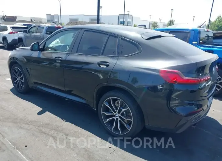 BMW X4 2021 vin 5UX2V1C05M9F41897 from auto auction Iaai