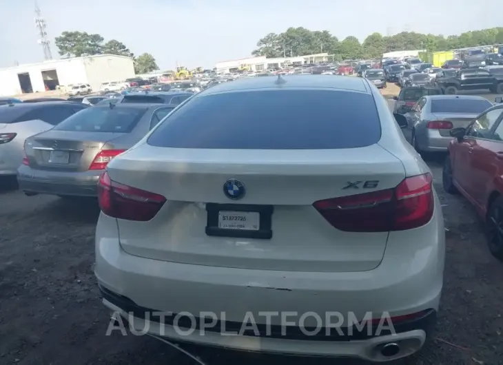 BMW X6 2016 vin 5UXKU2C59G0N81667 from auto auction Iaai