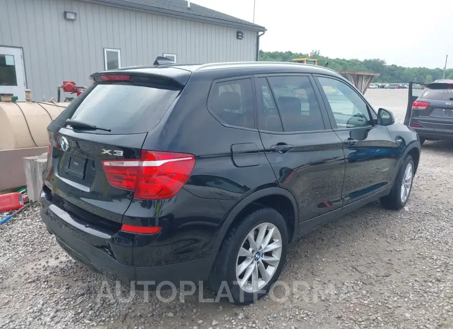 BMW X3 2016 vin 5UXWX9C52G0D83548 from auto auction Iaai