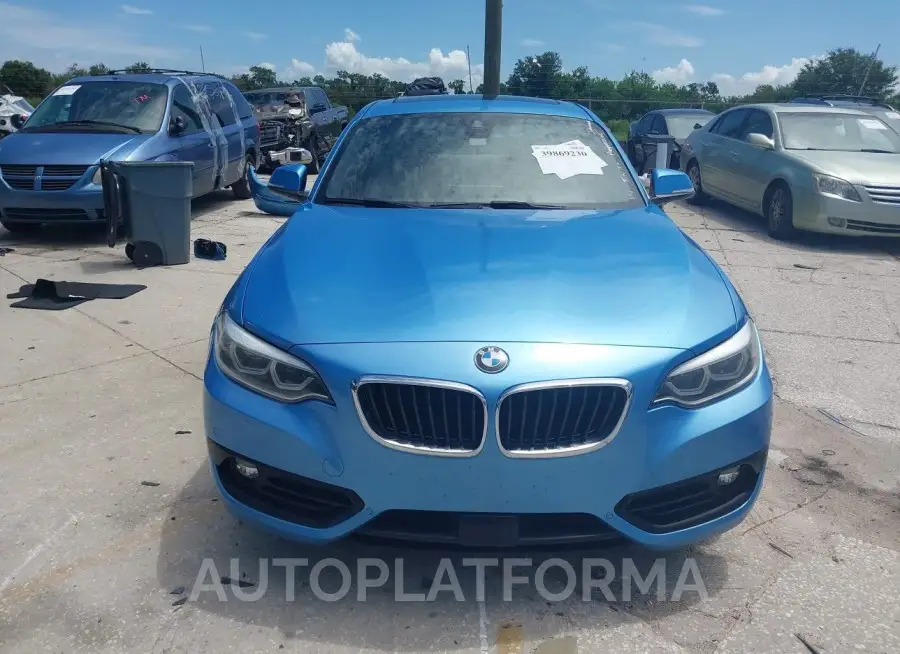 BMW 230I 2019 vin WBA2J1C58KVD10180 from auto auction Iaai