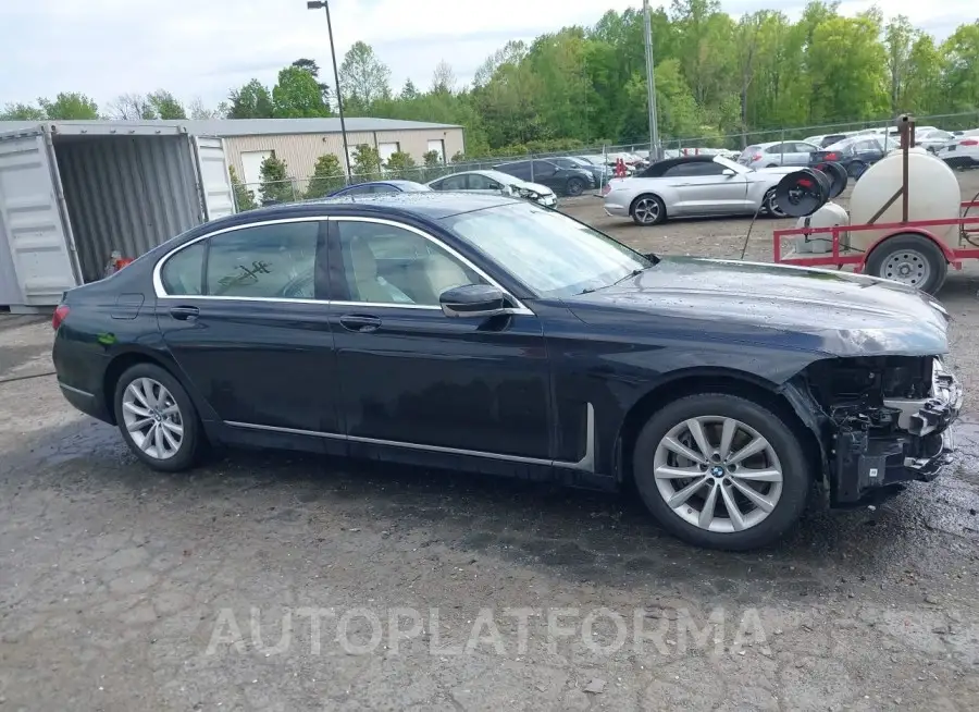 BMW 740I 2020 vin WBA7T4C00LGF97431 from auto auction Iaai