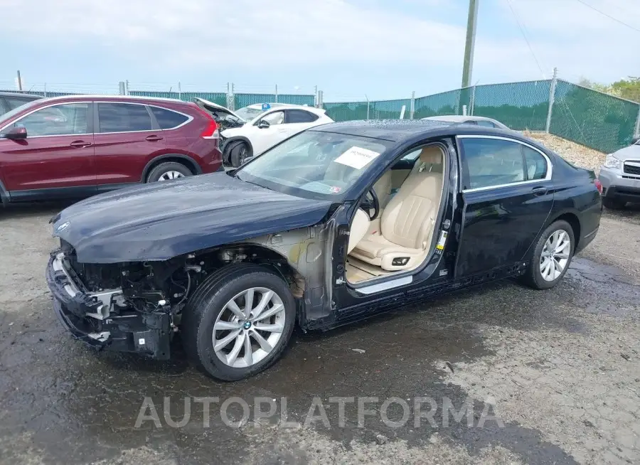 BMW 740I 2020 vin WBA7T4C00LGF97431 from auto auction Iaai