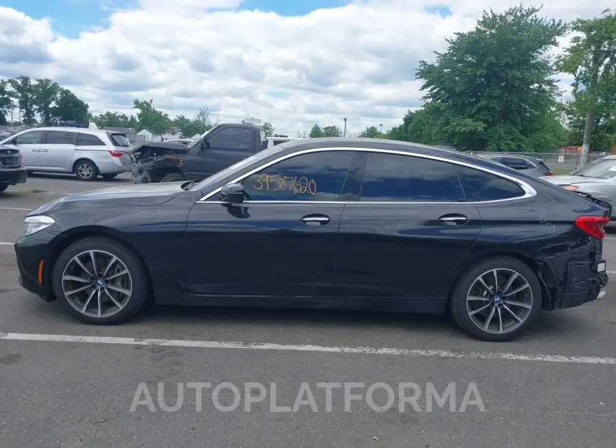 BMW 640I GRAN TURISMO 2018 vin WBAJV6C50JBK07586 from auto auction Iaai