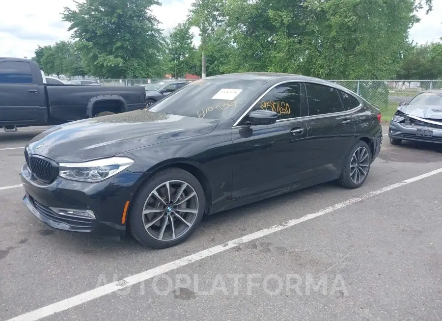 BMW 640I GRAN TURISMO 2018 vin WBAJV6C50JBK07586 from auto auction Iaai