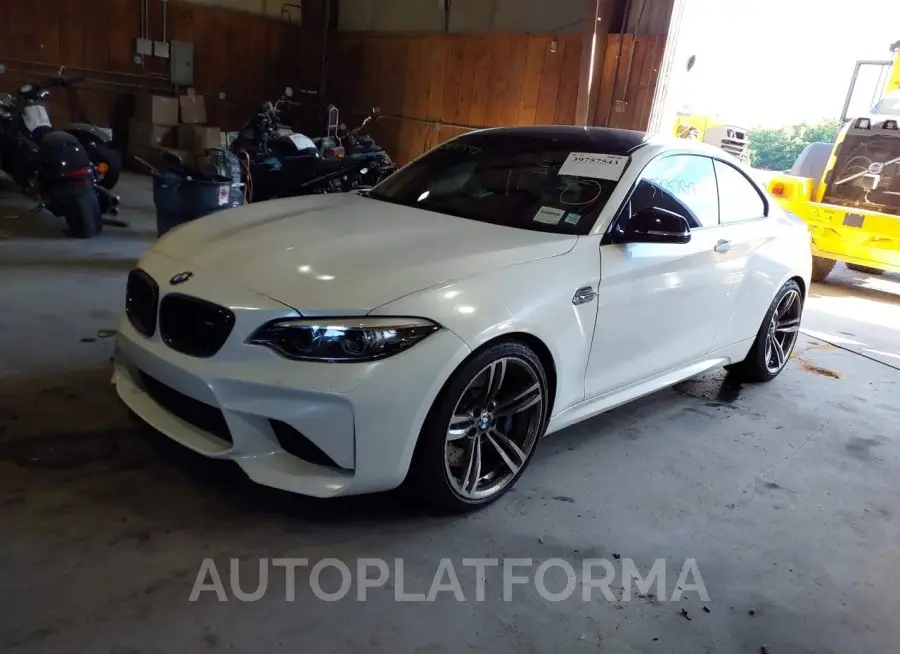 BMW M2 2018 vin WBS1J5C53JVD36389 from auto auction Iaai