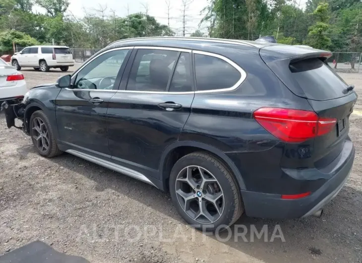 BMW X1 2017 vin WBXHT3C30H5F79030 from auto auction Iaai