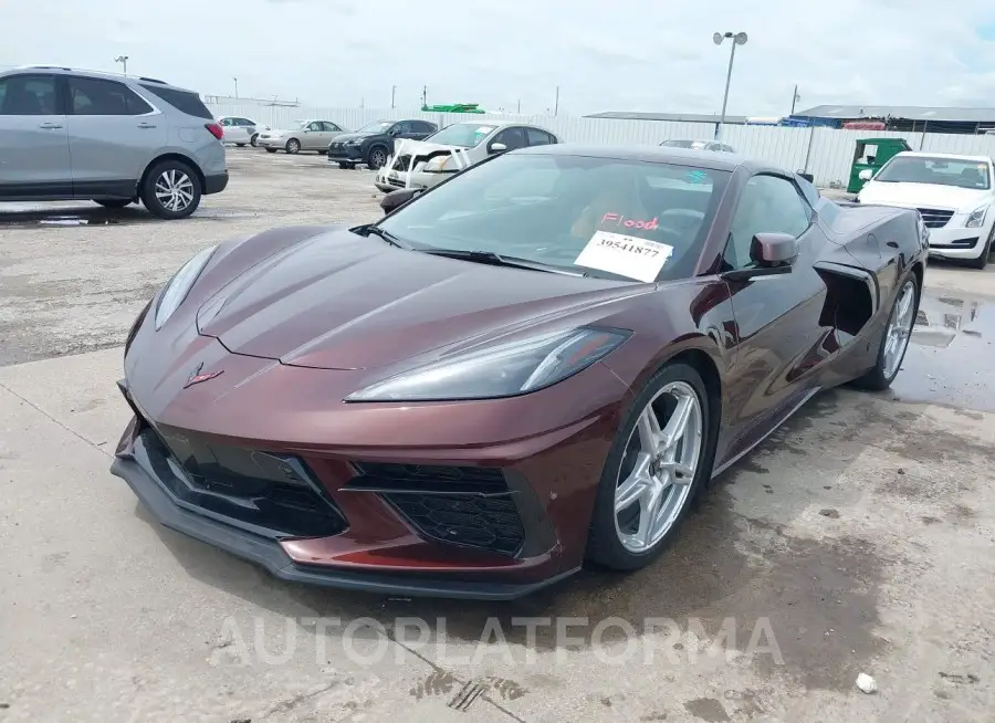 CHEVROLET CORVETTE STINGRAY 2022 vin 1G1YB3D46N5113398 from auto auction Iaai