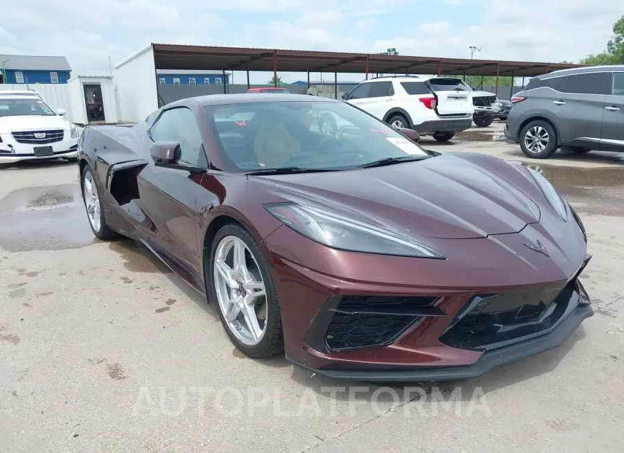 CHEVROLET CORVETTE STINGRAY 2022 vin 1G1YB3D46N5113398 from auto auction Iaai