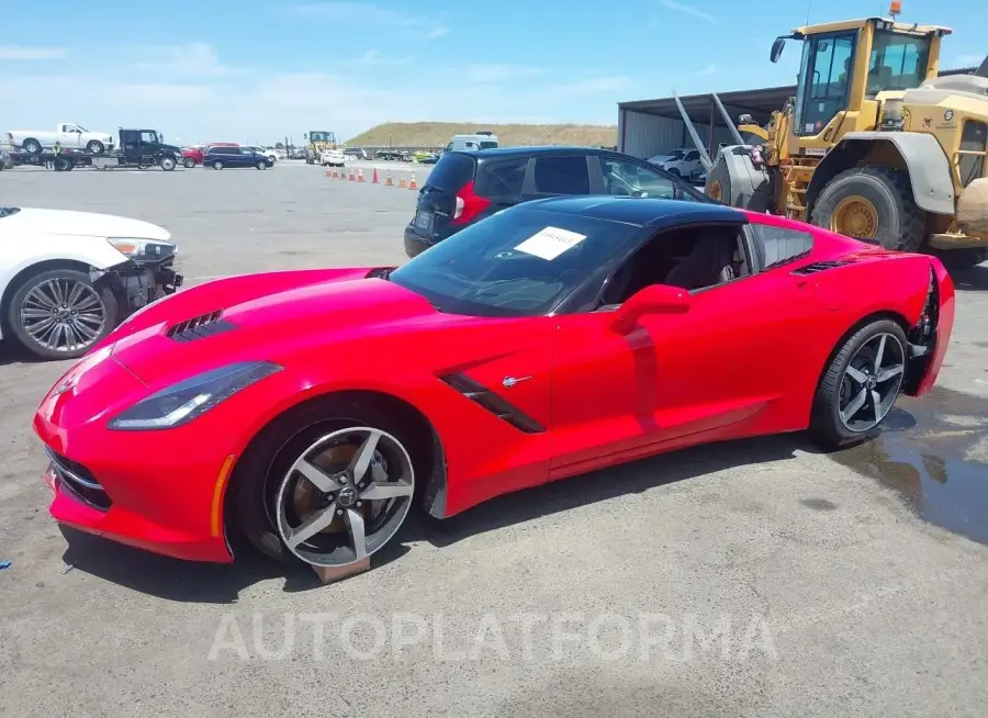 CHEVROLET CORVETTE 2015 vin 1G1YF2D70F5116386 from auto auction Iaai