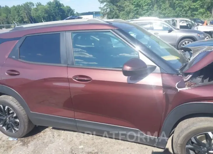 CHEVROLET TRAILBLAZER 2022 vin KL79MPSL2NB114814 from auto auction Iaai