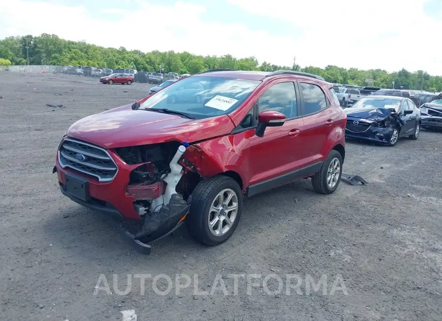 FORD ECOSPORT 2018 vin MAJ3P1TEXJC173052 from auto auction Iaai