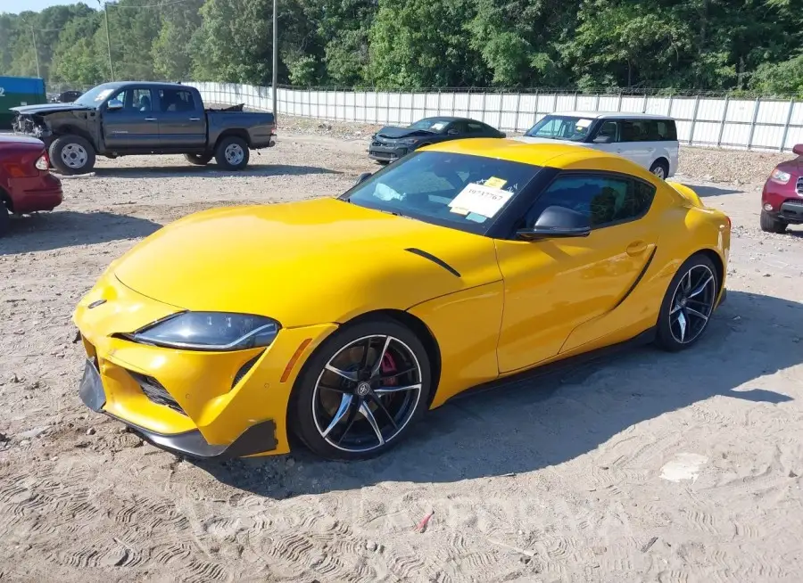 TOYOTA GR SUPRA 2021 vin WZ1DB0C09MW039035 from auto auction Iaai