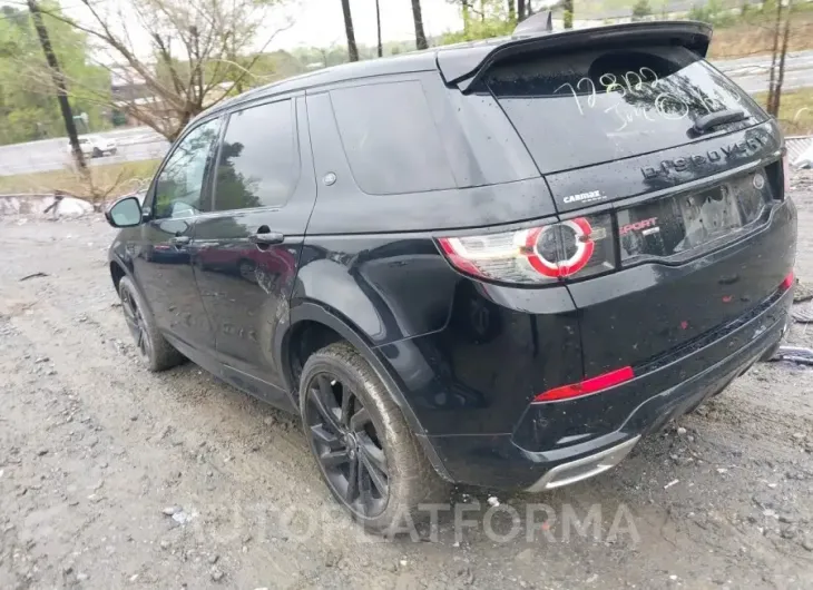 LAND ROVER DISCOVERY SPORT 2018 vin SALCR2SX8JH728122 from auto auction Iaai