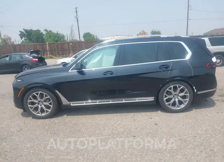 BMW X7 2024 vin 5UX23EM09R9T88831 from auto auction Iaai