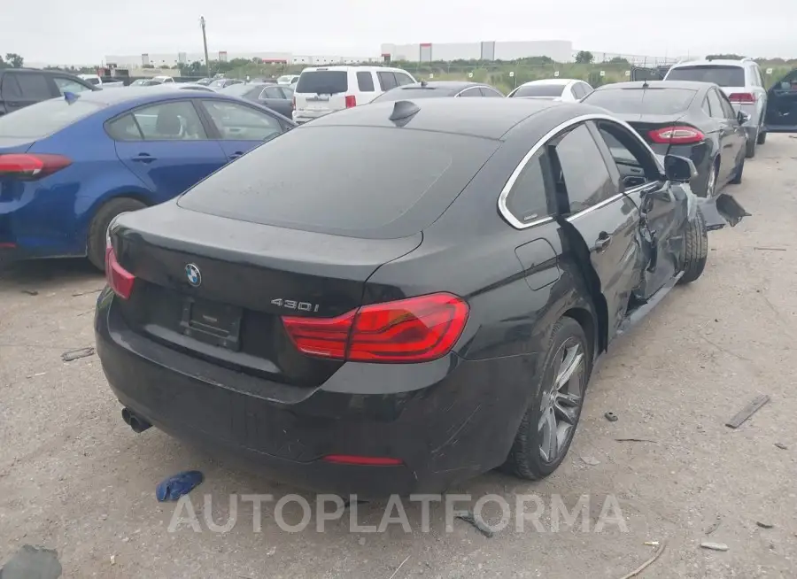 BMW 430I GRAN COUPE 2019 vin WBA4J1C55KBM14827 from auto auction Iaai