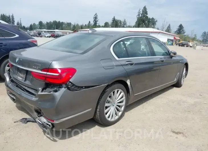 BMW 740I 2019 vin WBA7E2C55KB454543 from auto auction Iaai