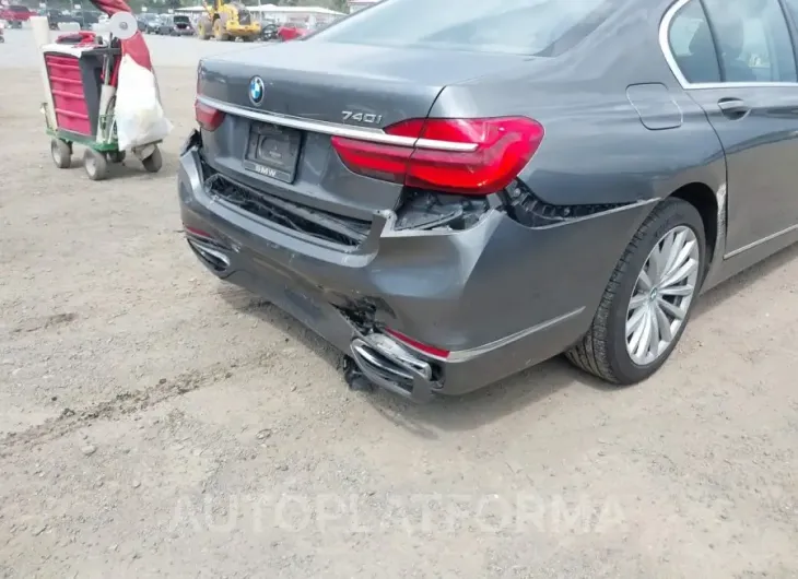 BMW 740I 2019 vin WBA7E2C55KB454543 from auto auction Iaai