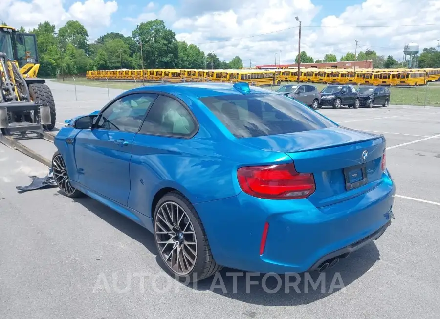 BMW M2 2021 vin WBS2U7C01M7J66342 from auto auction Iaai