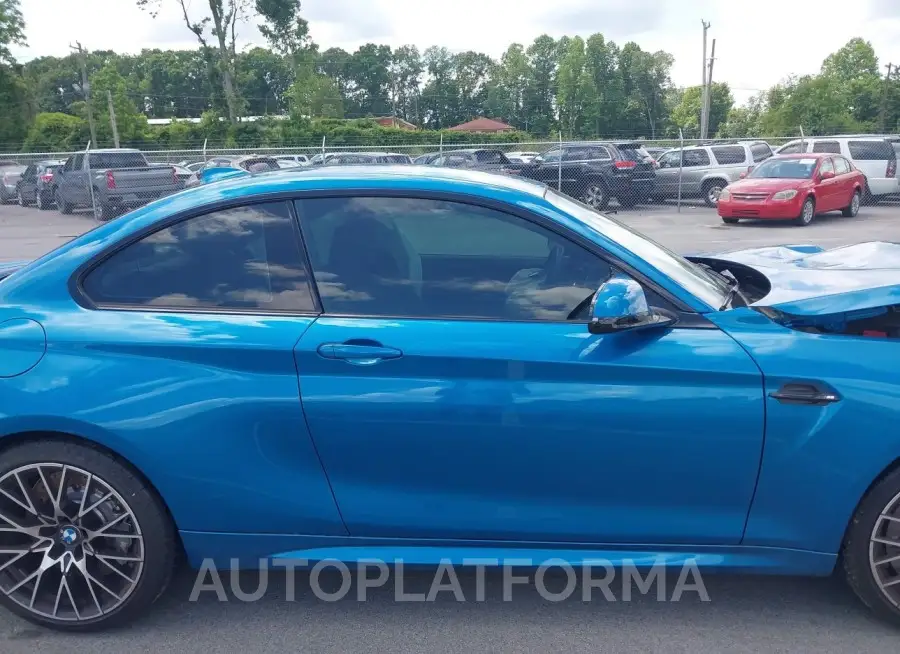 BMW M2 2021 vin WBS2U7C01M7J66342 from auto auction Iaai