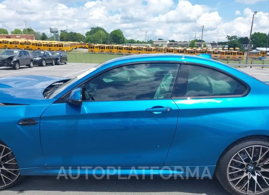 BMW M2 2021 vin WBS2U7C01M7J66342 from auto auction Iaai